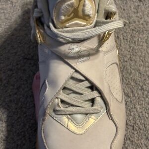 Jordan 8 Retro Champagne with Gold Accents